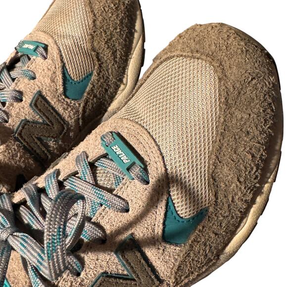 NIB Palace & New Balance Collab 580 Gargoyle Grey Blue MT580PA2 Low Sneakers 11 - Picture 11 of 16